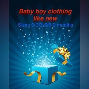 **SURPRICE BOX**  Nice Baby boy clothes! Over 53 items *Great condition